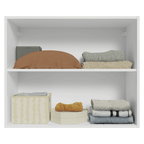 Gabinete Superior para Recámara 80 cm 2 Puertas Blanco Neo Madesa