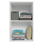 Gabinete Superior para Recámara 40 cm 1 Puerta Blanco Neo Madesa
