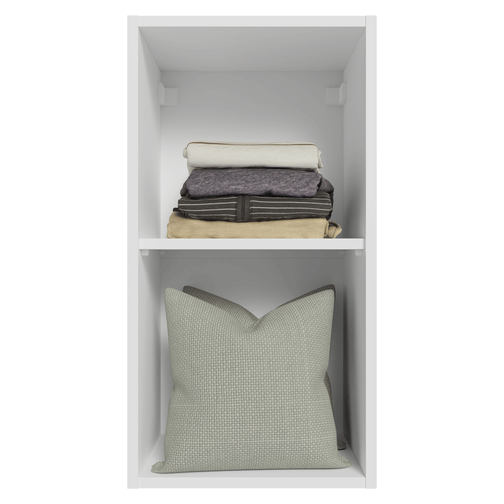 Gabinete Superior para Recámara 35 cm 1 Puerta Blanco Neo Madesa
