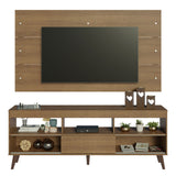 Mueble para TV y Panel Hasta 65" con Patas Marrón Detroit