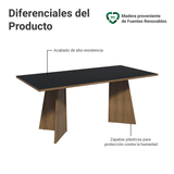 Escritorio Ejecutivo Director 180 cm 5388 Marrón/Negro