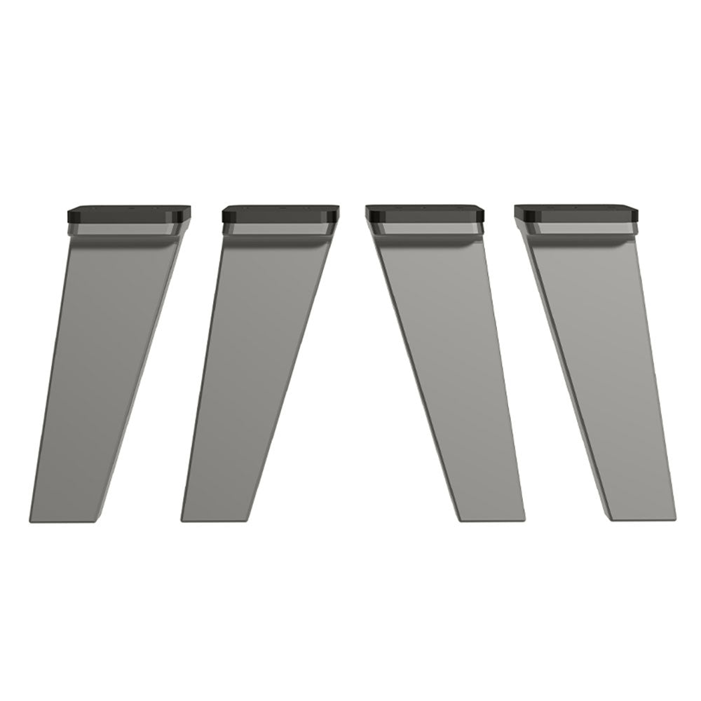 Combo con 4 patas de Polipropileno para Cocinas Nice Gris Madesa