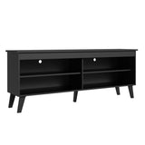 Mueble para TV hasta 65" con Patas Negro Turim Madesa