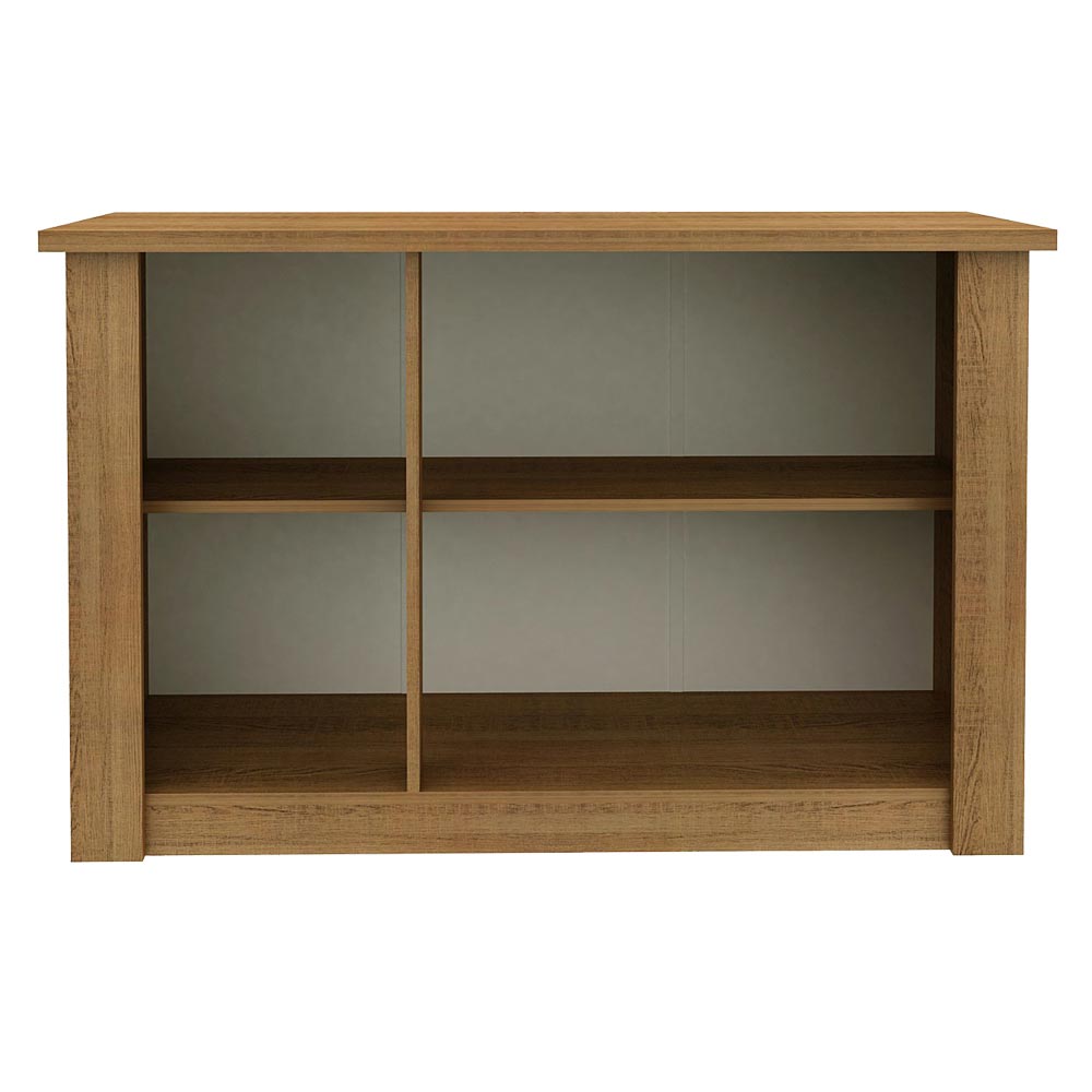 Bufetera 119 cm 3 Puertas Marrón Madesa