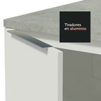 Gabinete Bajo 35 cm 1 Puerta Sin Encimera Blanco Stella Madesa