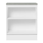 Gabinete Bajo 70 cm 2 Puertas Blanco/Gris Agata Madesa