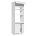 Mueble para Horno 70 cm 3 Puertas Blanco Glamy Madesa