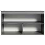 Gabinete Bajo para Fregadero 120 cm 2 Puertas Gris Nice Madesa