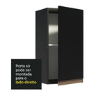 Gabinete Superior 35 cm 1 Puerta Negro Reims Madesa