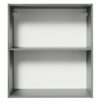 Gabinete Superior 60 cm 1 Puertas Gris Nice Madesa