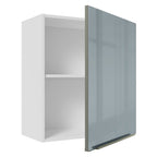 Gabinete Superior 60 cm 1 Puerta Blanco/Gris Lux Madesa