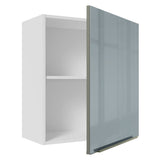 Gabinete Superior 60 cm 1 Puerta Lux Blanco/Gris