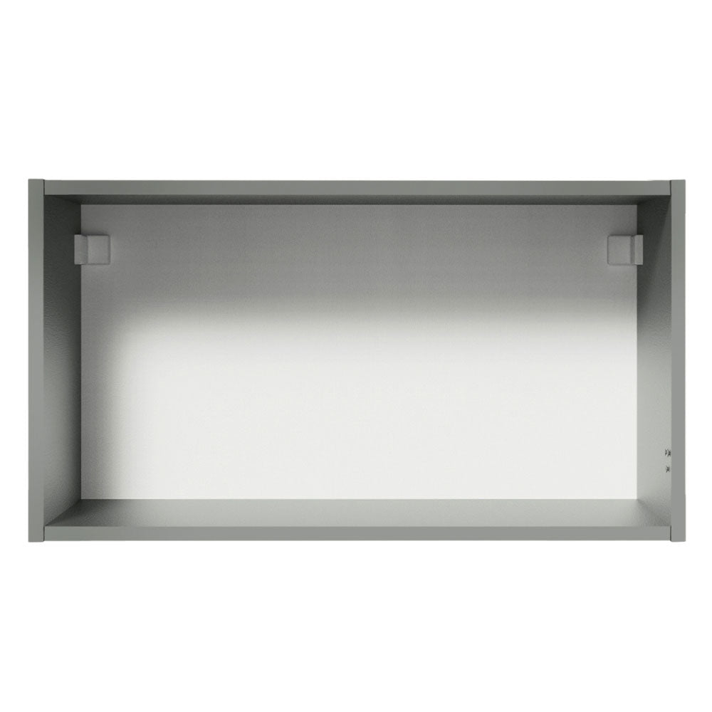 Gabinete Superior 60 cm 1 Puerta Abatible Gris Nice Madesa