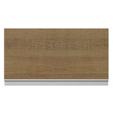 Gabinete Superior Madesa Acordes 100% MDF 60 cm 1 Puerta Basculante Blanco/Marrón