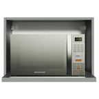 Gabinete Superior para Horno 60 cm Gris Madesa