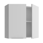 Gabinete Superior 70 cm 2 Puertas Blanco Stella Madesa