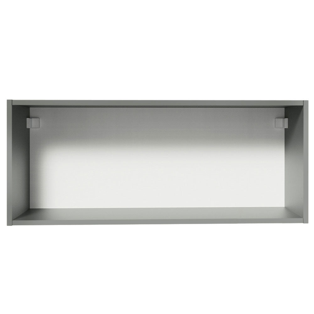 Gabinete Superior 80 cm 1 Puerta Abatible Gris Nice Madesa