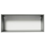 Gabinete Superior 80 cm 1 Puerta Abatible Nice Gris