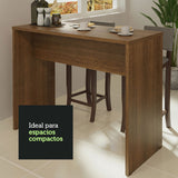 Barra de Cocina 115 cm Lux, Glamy y Agata Marrón