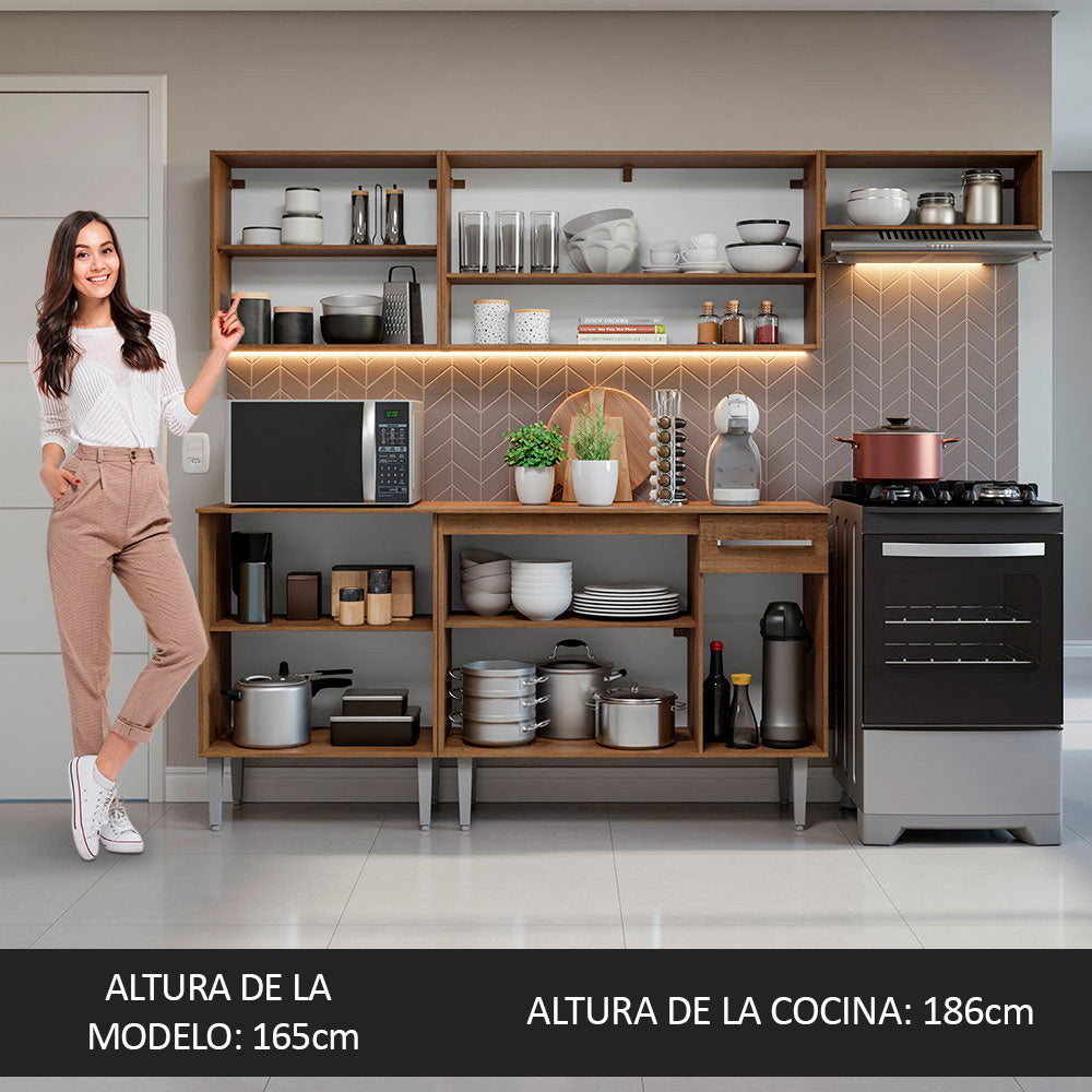 Cocina Integral Emilly 229cm 13