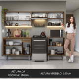 Cocina Integral Emilly 229cm 15