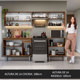 Cocina Integral Emilly 229cm 15