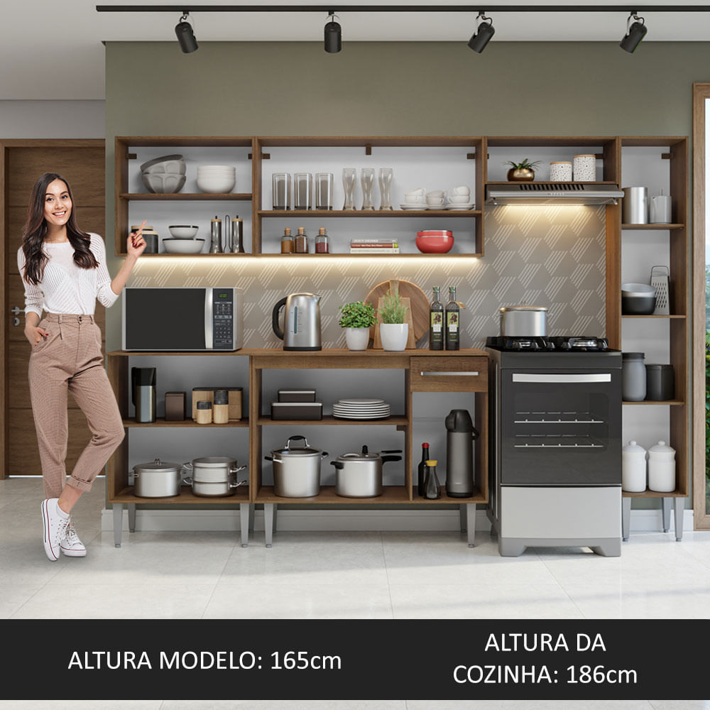 Cocina Integral Emilly 261cm 09