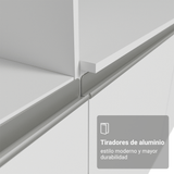 Cocina Integral 240cm Blanco Diamante 06