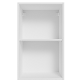 Gabinete Superior para Recámara 40 cm 2 Nichos Neo Blanco