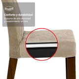 Juego de Comedor Mesa con Encimera de Madera 6 Sillas Marrón/Imperial Allegro