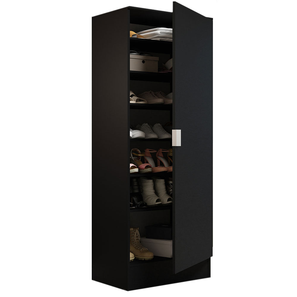 Mueble Lavadero Multiuso 60 cm 1 Puerta Negro Madesa