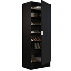Mueble Lavadero Multiuso 60 cm 1 Puerta Negro Madesa