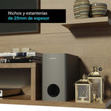 Panel para TV Hasta 60'' Marrón Alfa