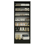 Zapatera Isis 1 Puerta con Espejo Negro