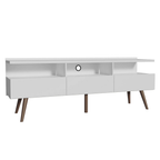 Mueble para TV hasta 65 Pulgadas 160 cm 3 Puertas Blanco Londres Madesa