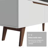 Mueble para TV Hasta 80 Pulgadas Blanco Reims