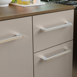 Cocina Compacta 120cm Marron/Crema Easy