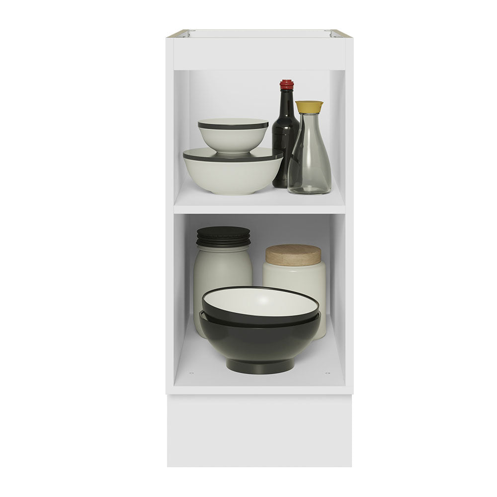Gabinete Bajo 35 cm 1 Puerta Sin Encimera Blanco Stella Madesa