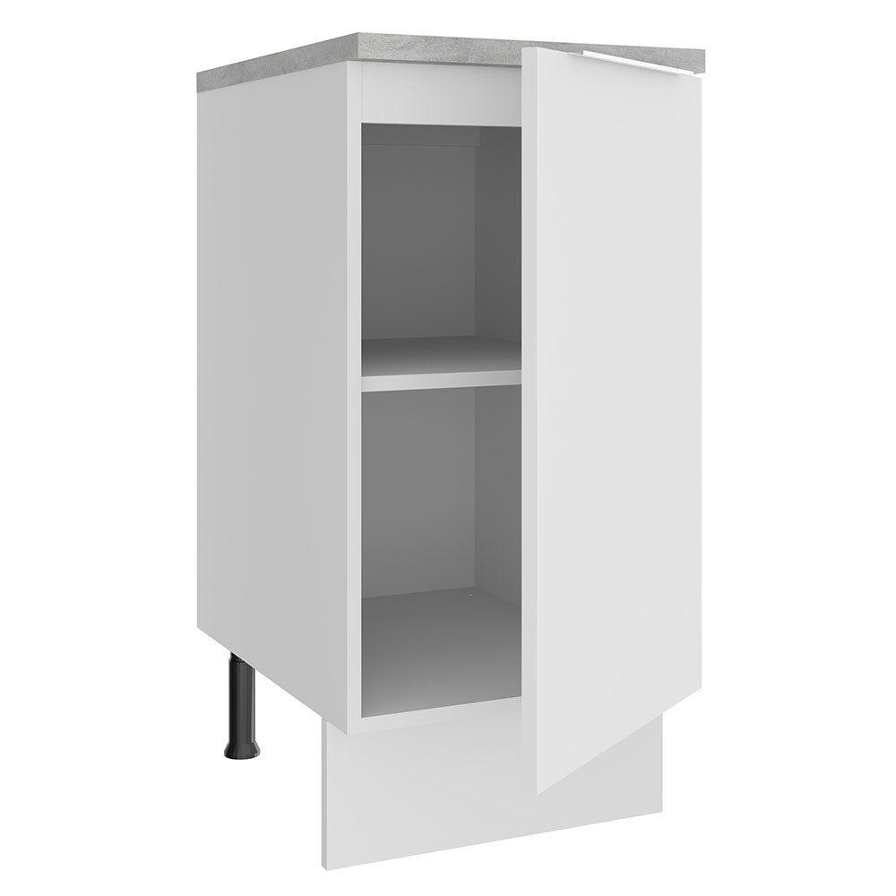 Gabinete Bajo 35 cm 1 Puerta Blanco Stella Madesa