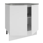Gabinete Bajo 70 cm 2 Puertas Blanco Stella Madesa