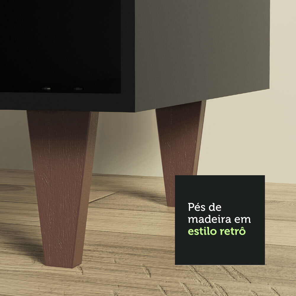 Estante para Paño Reims 20 cm Negro