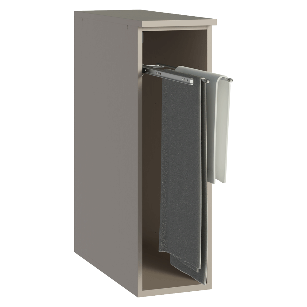 Estante para Paño 20 cm Sin Patas Nice Crema