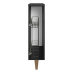 Especiero de Cocina 20 cm Negro Reims Madesa