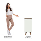 Gabinete Bajo 35 cm 1 Puerta Blanco Reims Madesa