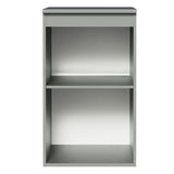 Gabinete Bajo 40 cm 1 Puerta Sin Patas Nice Gris