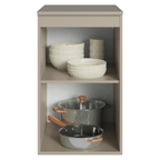 Gabinete Bajo 40 x 52 cm 1 Puerta Crema Nice Madesa