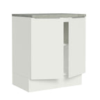 Gabinete Bajo 70 cm 2 Puertas Blanco Stella Madesa