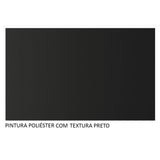 Gabinete Superior 2 Puertas Correderas Vidrio 120cm 1 Nicho Reims Negro
