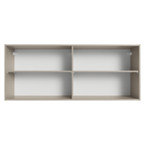 Gabinete Superior 120 x 50 cm 2 Puertas Nice Crema