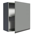 Gabinete Superior 60 cm 1 Puertas Gris Nice Madesa